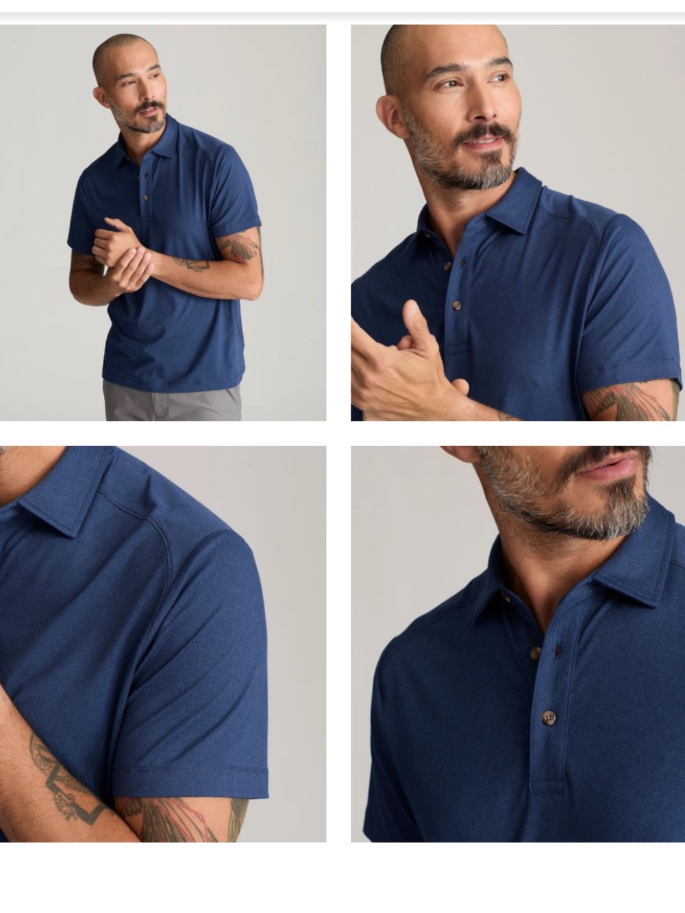 UNTUCKit Performance Short Sleeve Polo